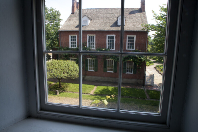 A View of Frederick Rapp's House, from the Feast Hall