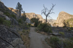 A View of Hetch Hetchy Dome from the Trail