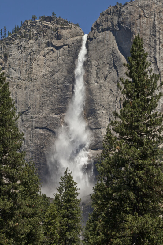 A View of Upper Yosemite Falls