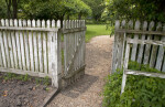 A Wooden Picket Fence