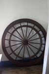 A Wooden Spoked Wheel