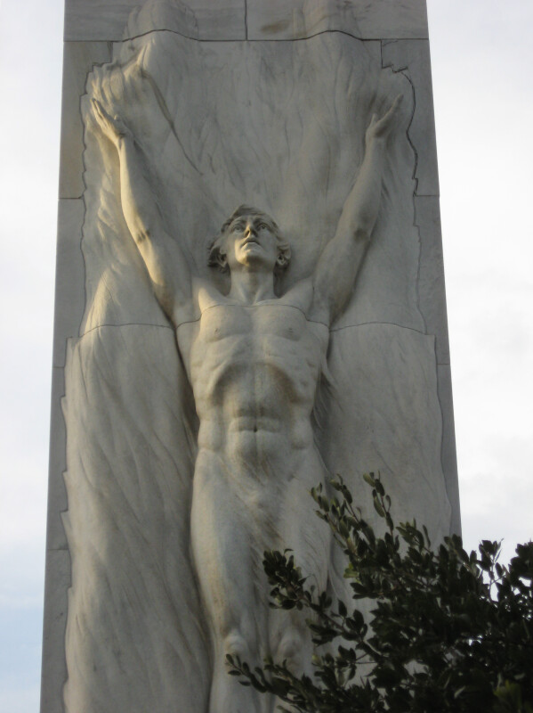 Alamo Memorial Figure