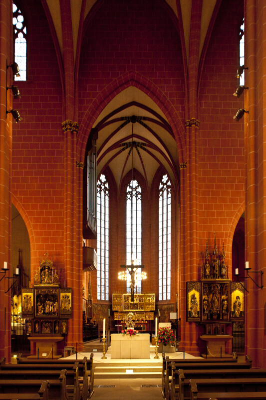 Altar and Pews at Saint Bartholomeus's Cathedral