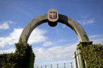 Archway Above the Entrance of the Reconstructed Fort Caroline Site