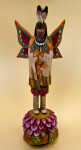 Arizona Butterfly Maiden, A Hopi Katina Figure Carved from Wood (Full View)