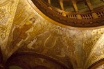 Artwork above the Ferdinand de Soto Door of the Rotunda