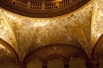 Artwork above the Jean Ribault Door of the Rotunda