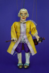 Austria Mozart Marionette with Violin (Full View)
