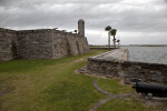 Barbette Arcs near the Seawall of Castillo de San Marcos