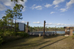 Benches and Screen