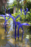 Blown Glass Herons