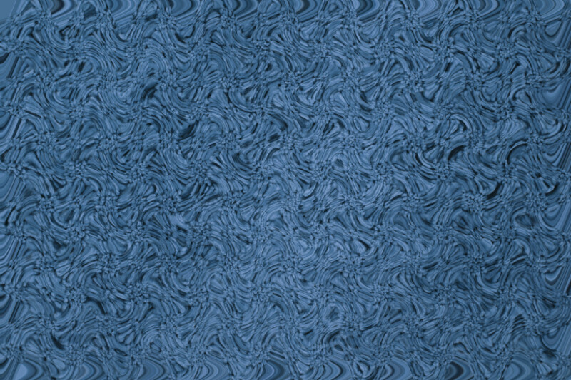 Blue Swirled Pattern