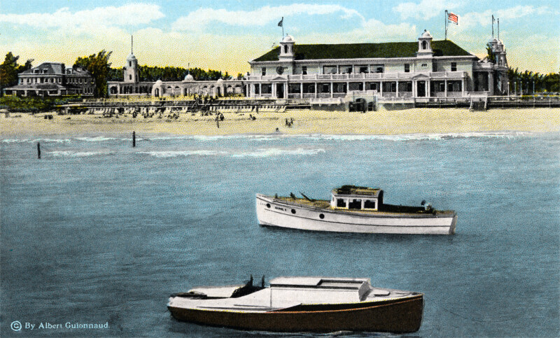 Boats at the Bathing Beach and Casino