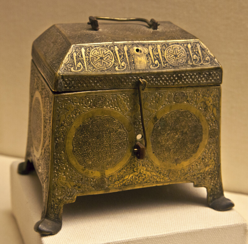 Brass Box at the Museum of Turkish and Islamic Art in Istanbul