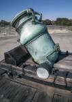 Bronze, Oxidized Mortar with Two Handles