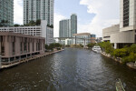 Buildings along the Miami River