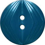 Button with Concentric Diamond Design, Blue