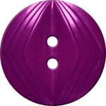 Button with Concentric Diamond Design, Red-Violet