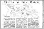 Castillo de San Marcos Aerial Perspective Drawing, 1987