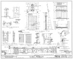 Castillo de San Marcos Section and Door Details, 1936