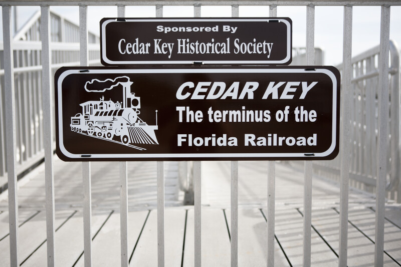 Cedar Key Sign