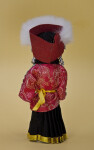 China Handcrafted Chinese Lady Made from Wood (Back View)