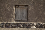 Close-Up of Wooden Shutter at Alvino House