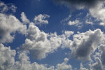Clouds Against a Light-Blue Sky