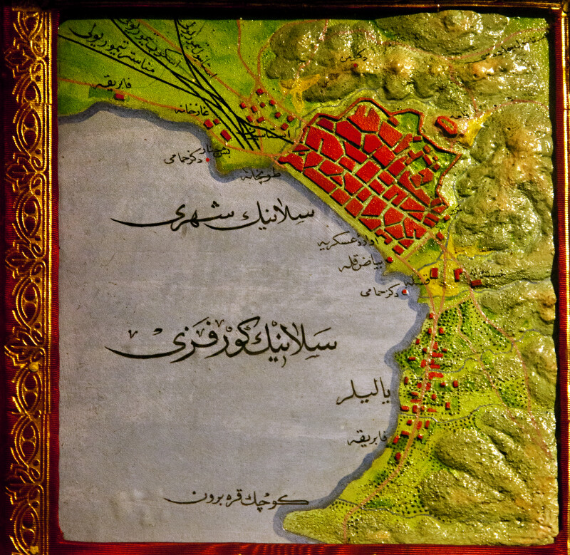 Coastal Region of the 1901 Ottoman Empire