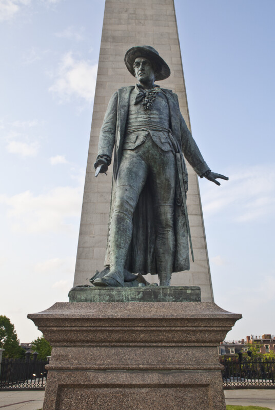 Colonel William Prescott Statue, Bunker Hill Monument