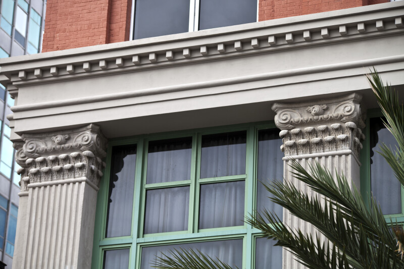 Composite Pilasters on the Exterior of a Building