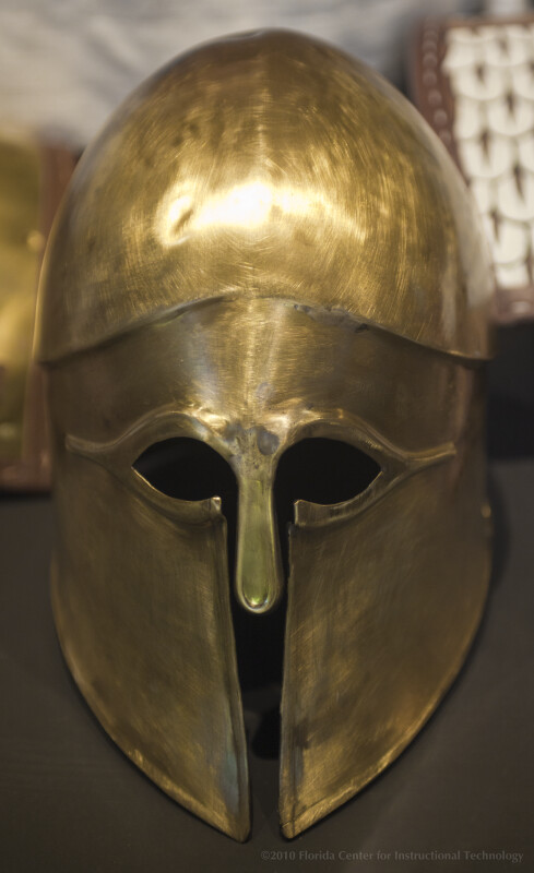 Corinthian Bronze Helmet