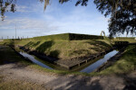 Corner of the Reconstructed Fort Caroline