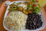 Costa Rican Vegetarian Casado