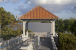Covered Outpost Overlooking Water at Biscayne National Park