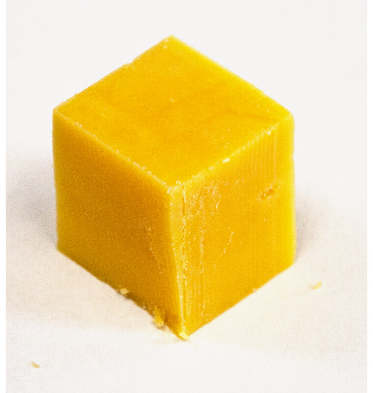 Cube of Cheddar Cheese