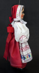 Czech Republic  Marionette with Strings Wearing Traditional Dress and Cap (Profile View)