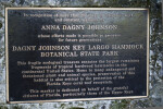 Dagny Johnson Key Largo Hammock Botanical State Park Marker