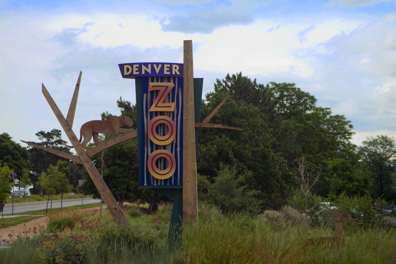 Denver Zoo Sign