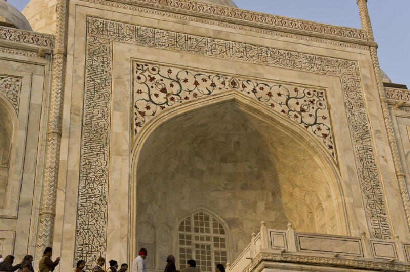 Design on the Taj Mahal