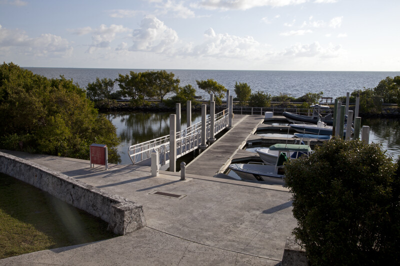 Dock at Biscayne National Park