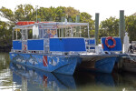 Docked Ferry at Biscayne National Park