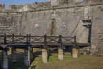 Drawbridge Leading to Sally Port of Castillo de San Marcos