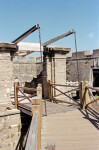 Drawbridge of the Ravelin at Castillo de San marcos