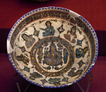 Enameled Bowl From the Great Seljukid Period