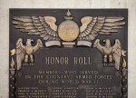 Engraving of Soldiers' Names at Soldiers and Sailors' Memorial Hall