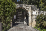 Entrance to the "Alamo History Walk"