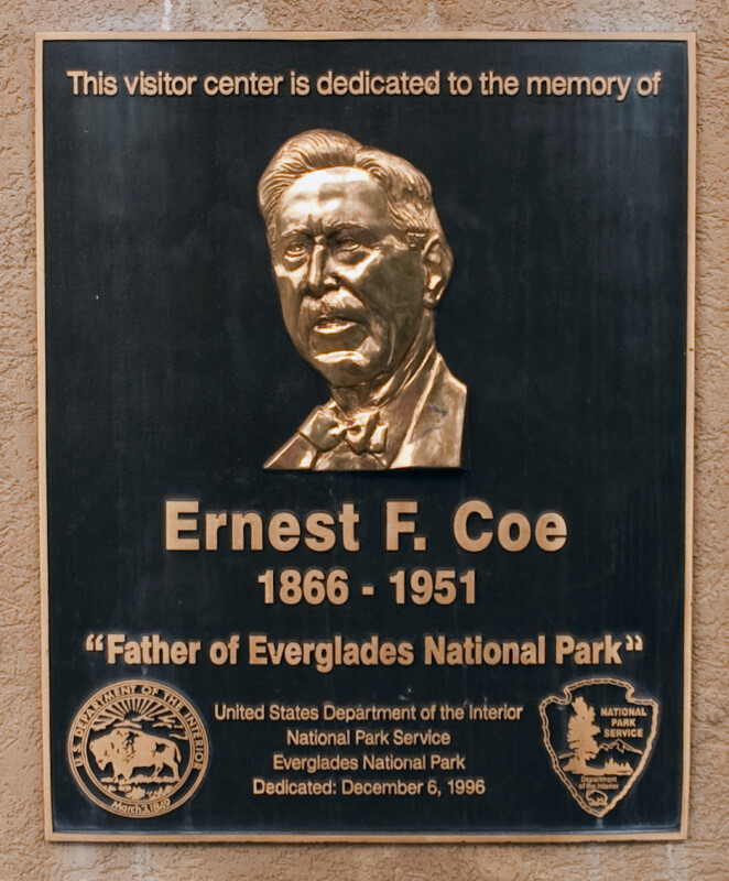 Ernest F. Coe Plaque