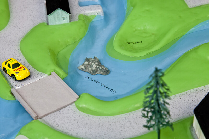 Estuary or Inlet of the Watershed Model