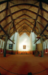 Fish-Eye View of Church Interior